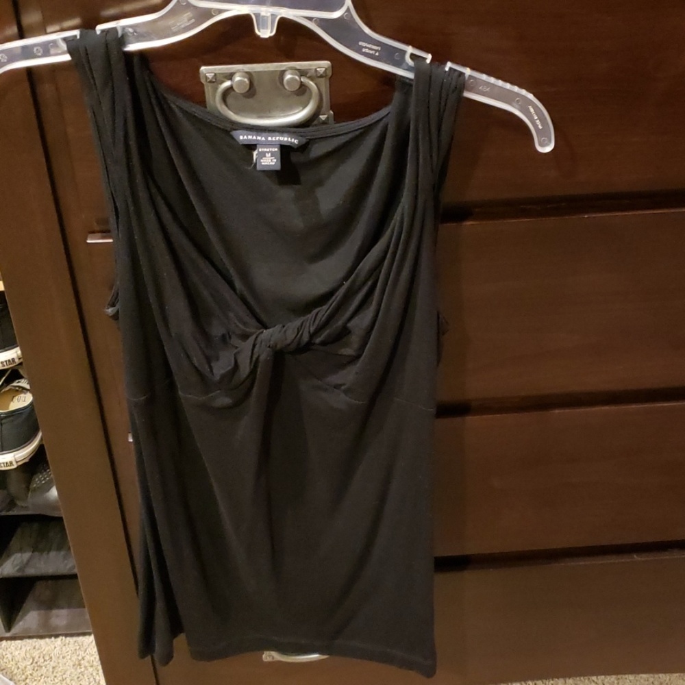 Black tank top with cute front